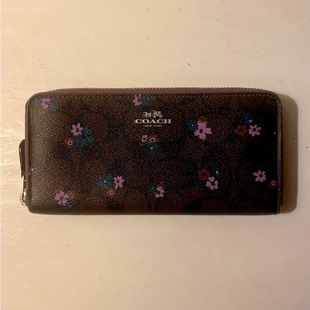 Coach Floral Wallet